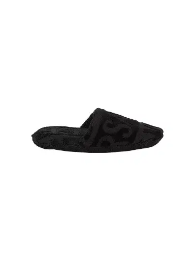 Versace Women's Terry Jacquard Logo On Repeat Slippers | Thumbnail 1 Versace Women's Terry Jacquard Logo On Repeat Slippers | Thumbnail 1