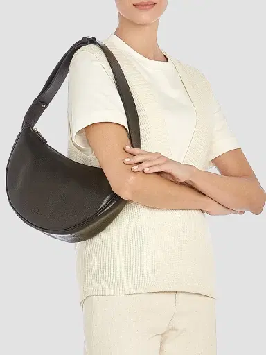 Il Bisonte Women's Oliveta Leather Hobo Bag | Thumbnail 2 Il Bisonte Women's Oliveta Leather Hobo Bag | Thumbnail 2