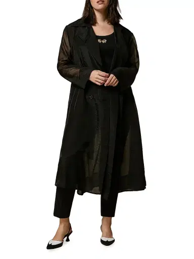 Marina Rinaldi Women's Plus Nada Slim Jersey Trousers - Black | Thumbnail 2 Marina Rinaldi Women's Plus Nada Slim Jersey Trousers - Black | Thumbnail 2
