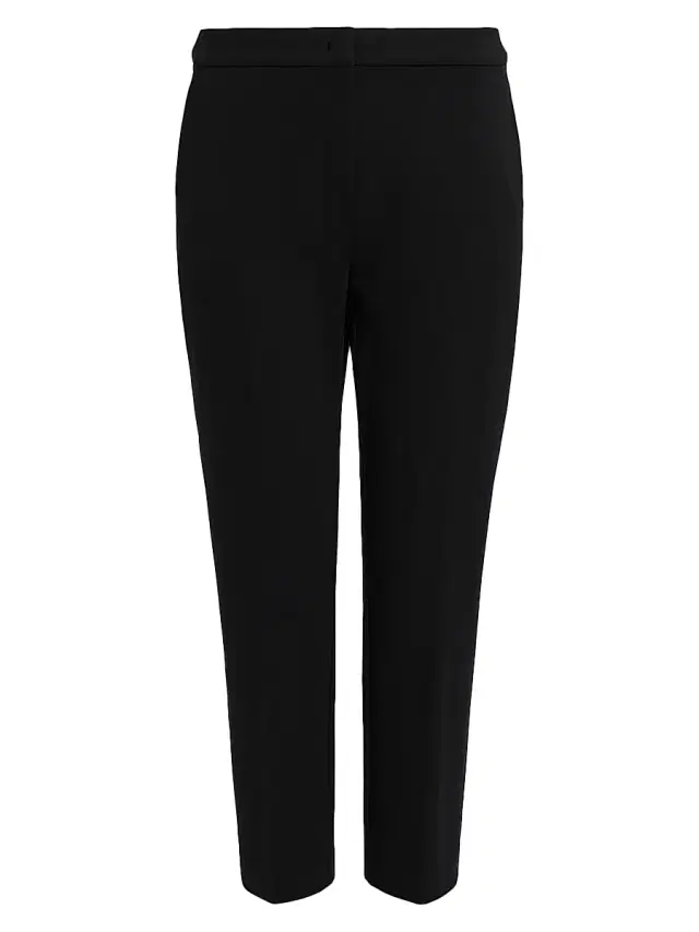 Women's Plus Nada Slim Jersey Trousers - Black