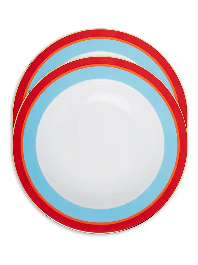 Soup Plates Set of 2 - Rainbow Azzurro
