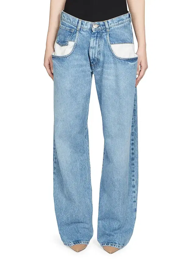Maison Margiela Women's Boot-Cut Jeans - Denim