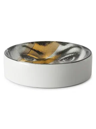FORNASETTI Posacenere Rotondo Teme e Variazioni Ashtray | Thumbnail 2