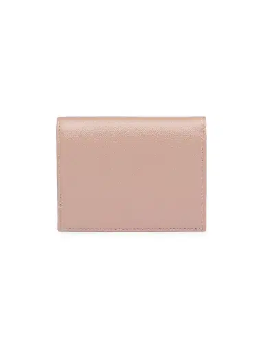 Prada Women's Small Saffiano Leather Wallet - Pink | Thumbnail 3