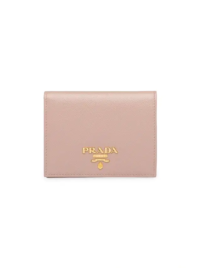 Women's  Saffiano Leather Wallet - Pink