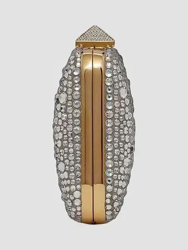 Valentino Garavani Women's Carry Secrets Rhinestone Minaudiere | Thumbnail 5 Valentino Garavani Women's Carry Secrets Rhinestone Minaudiere | Thumbnail 5