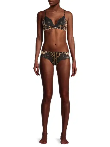 Dolce & Gabbana Women's Soft Cup Bra - Leo New | Thumbnail 2