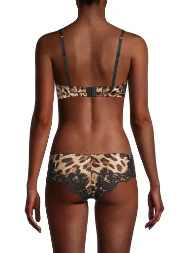 Dolce & Gabbana Women's Soft Cup Bra - Leo New | Thumbnail 5