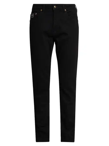 Versace Jeans Couture Men's Stretch Five-Pocket Jeans - Black Gold | Thumbnail 1 Versace Jeans Couture Men's Stretch Five-Pocket Jeans - Black Gold | Thumbnail 1