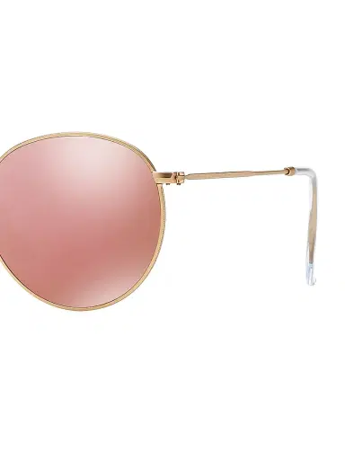 Ray-Ban Women's RB3447 53MM Mirrored Round Sunglasses | Thumbnail 3