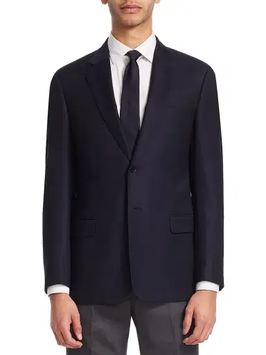 Emporio Armani Men's G-Line Two-Button Slim-Fit Blazer - Navy - Size 36 | Thumbnail 1 Emporio Armani Men's G-Line Two-Button Slim-Fit Blazer - Navy - Size 36 | Thumbnail 1