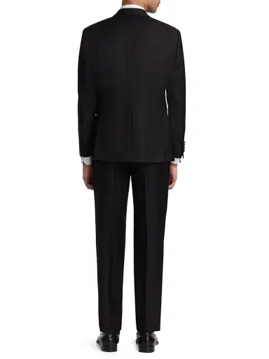 Emporio Armani Men's G-Line Super Line Peak Tuxedo - Black - Size 48 | Thumbnail 4 Emporio Armani Men's G-Line Super Line Peak Tuxedo - Black - Size 48 | Thumbnail 4