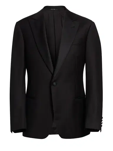 Emporio Armani Men's G-Line Super Line Peak Tuxedo - Black - Size 48 | Thumbnail 5 Emporio Armani Men's G-Line Super Line Peak Tuxedo - Black - Size 48 | Thumbnail 5