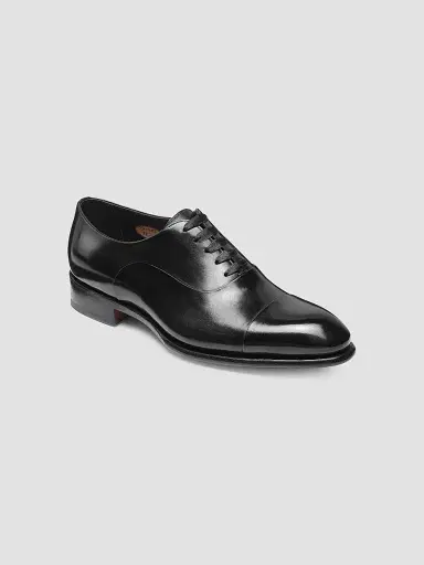 Santoni Men's Formal Lace-Up Cap-Toe Leather Oxfords | Thumbnail 2 Santoni Men's Formal Lace-Up Cap-Toe Leather Oxfords | Thumbnail 2