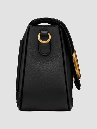 Valentino Garavani Women's Alltime Grainy Calfskin Shoulder Bag - Brown | Thumbnail 13