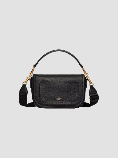 Valentino Garavani Women's Alltime Grainy Calfskin Shoulder Bag - Brown | Thumbnail 15