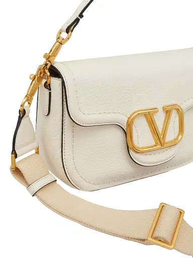 Valentino Garavani Women's Alltime Grainy Calfskin Shoulder Bag - Brown | Thumbnail 24