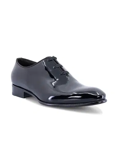 Santoni Men's Patent Leather Oxfords | Thumbnail 2 Santoni Men's Patent Leather Oxfords | Thumbnail 2