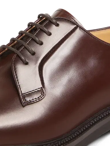 Brunello Cucinelli Men's Leather Derbys - Brown - Size 7.5 | Thumbnail 5 Brunello Cucinelli Men's Leather Derbys - Brown - Size 7.5 | Thumbnail 5
