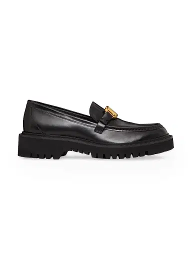 Valentino Garavani Women's Vlogo Signature Calfskin Loafers | Thumbnail 2 Valentino Garavani Women's Vlogo Signature Calfskin Loafers | Thumbnail 2