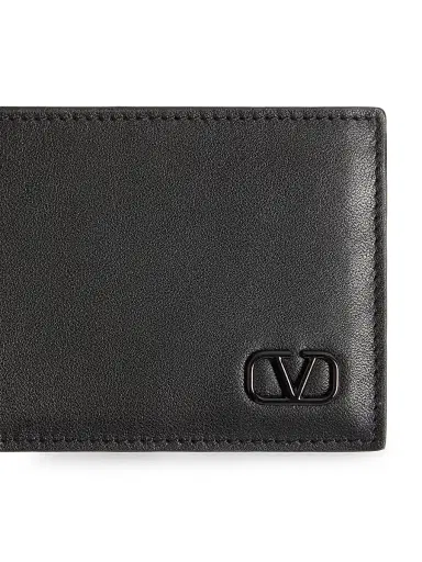 Valentino Garavani Men's VLogo Signature Wallet for US Dollars | Thumbnail 4