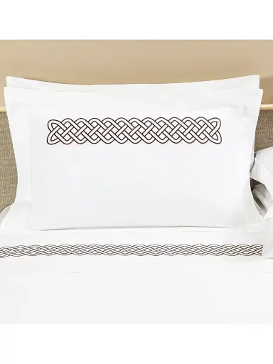 Frette Intreccio Embroidery Sham | Thumbnail 2 Frette Intreccio Embroidery Sham | Thumbnail 2