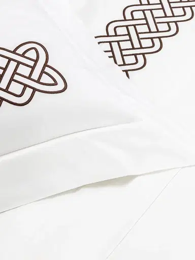 Frette Intreccio Embroidery Sham | Thumbnail 4 Frette Intreccio Embroidery Sham | Thumbnail 4