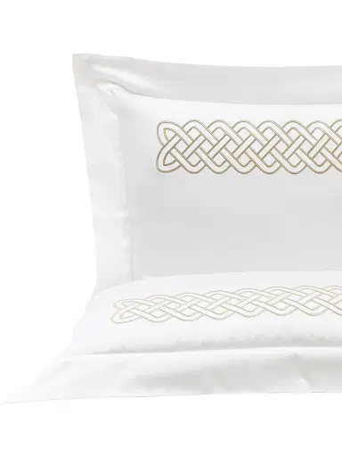 Frette Intreccio Embroidery Sham | Thumbnail 1 Frette Intreccio Embroidery Sham | Thumbnail 1
