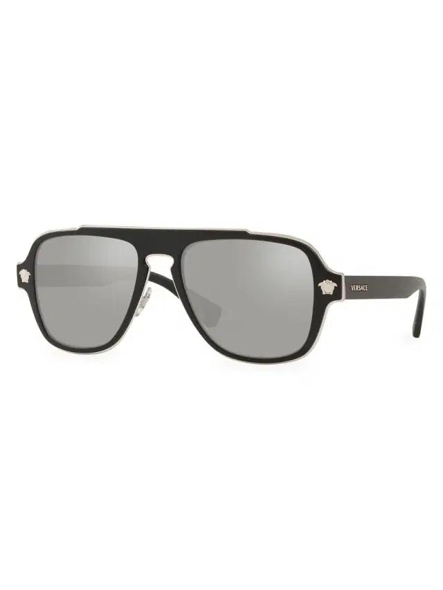 Men's 56MM Pilot Sunglasses - Black Men's 56MM Pilot Sunglasses - Black