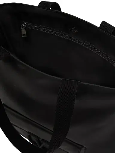 Valentino Garavani Men's Nappa Leather Shopper Bag - Black | Thumbnail 7 Valentino Garavani Men's Nappa Leather Shopper Bag - Black | Thumbnail 7
