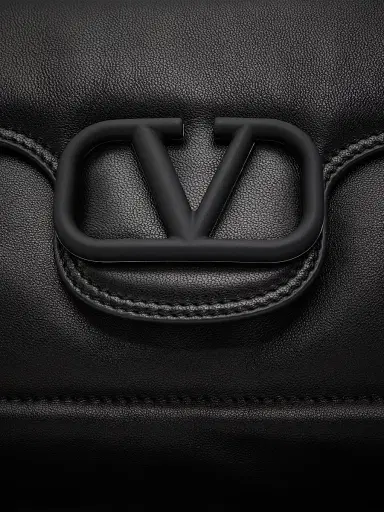 Valentino Garavani Men's Nappa Leather Shopper Bag - Black | Thumbnail 8 Valentino Garavani Men's Nappa Leather Shopper Bag - Black | Thumbnail 8