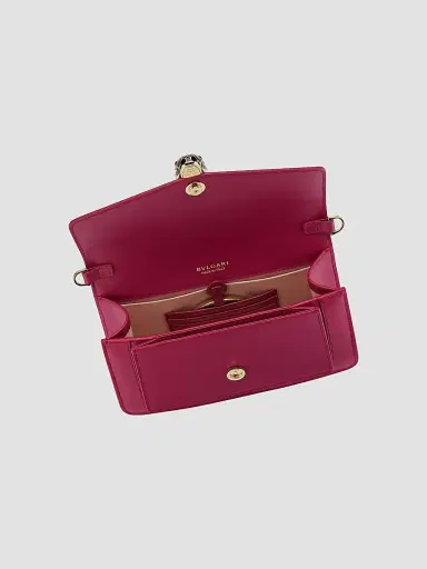 BVLGARI Women's Serpenti Leather Shoulder Bag | Thumbnail 3 BVLGARI Women's Serpenti Leather Shoulder Bag | Thumbnail 3