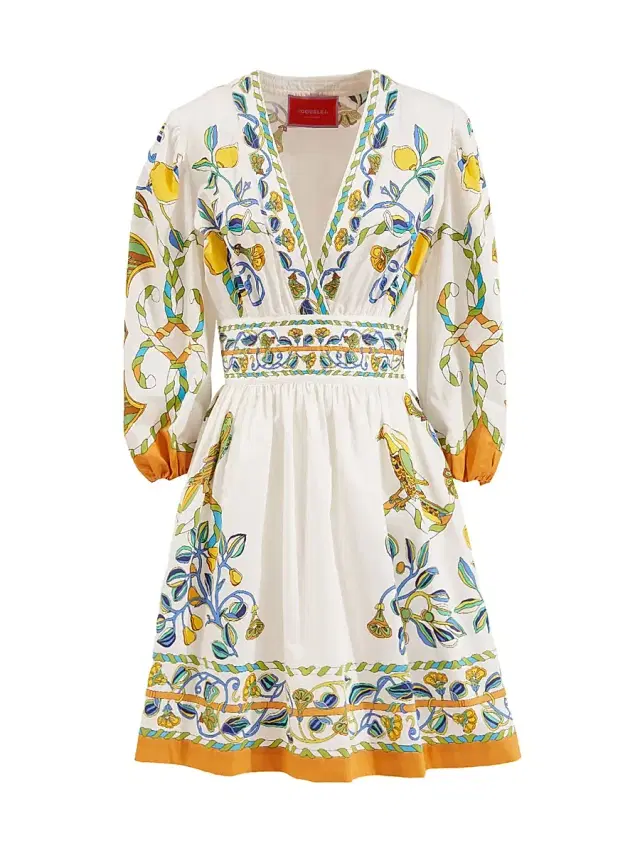 La DoubleJ Women's Margherita Dress - Borboni Placee White