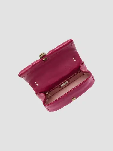 BVLGARI Women's Serpenti Cabochon Matelassé Leather Crossbody Bag - Anemone Spinel | Thumbnail 3
