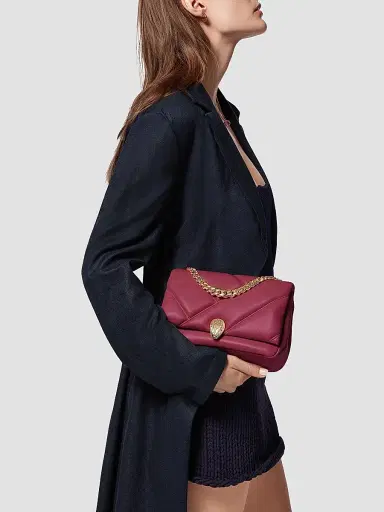 BVLGARI Women's Serpenti Cabochon Matelassé Leather Crossbody Bag - Anemone Spinel | Thumbnail 7