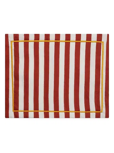 La DoubleJ Placemat Set of 2 - Riviera Mattone | Thumbnail 2