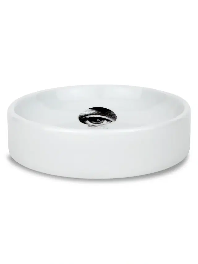 FORNASETTI Posacenere Rotondo Tema e Variazioni Ashtray