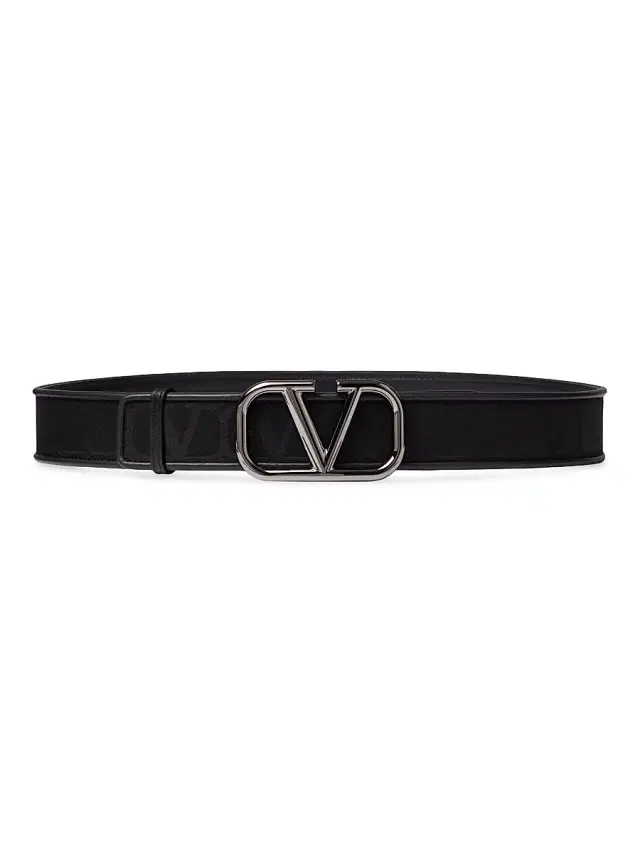 Men's Toile Iconographe Belt - Black