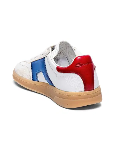 Santoni Women's Colorblocked Leather Low-Top Sneakers | Thumbnail 3 Santoni Women's Colorblocked Leather Low-Top Sneakers | Thumbnail 3