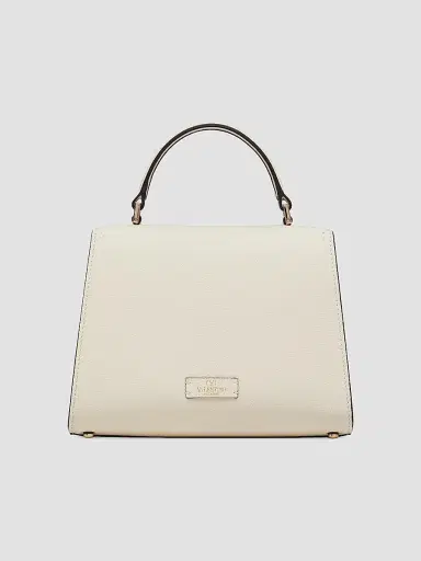 Valentino Garavani Women's Small VSling Top Handle Bag with Jewel Embroidery - Light Ivory Crystal | Thumbnail 3