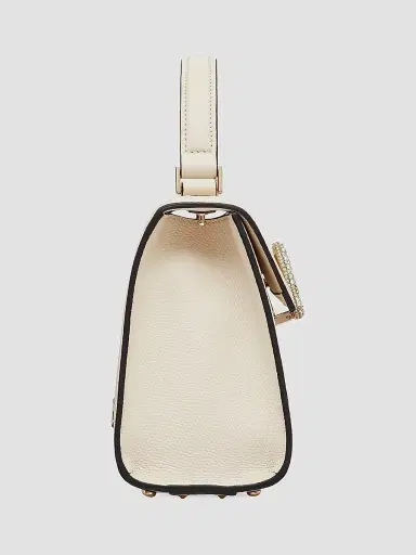 Valentino Garavani Women's Small VSling Top Handle Bag with Jewel Embroidery - Light Ivory Crystal | Thumbnail 4