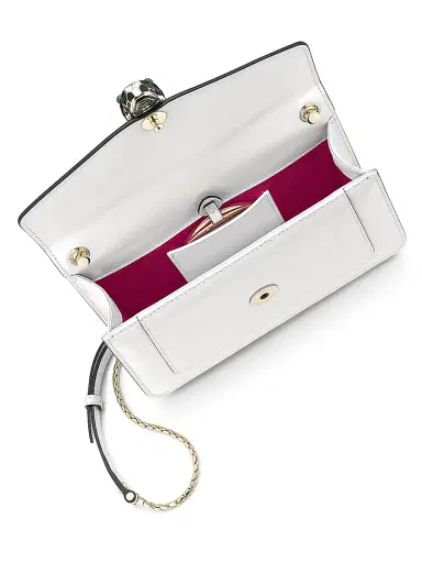 BVLGARI Women's Serpenti Leather Crossbody Bag | Thumbnail 3