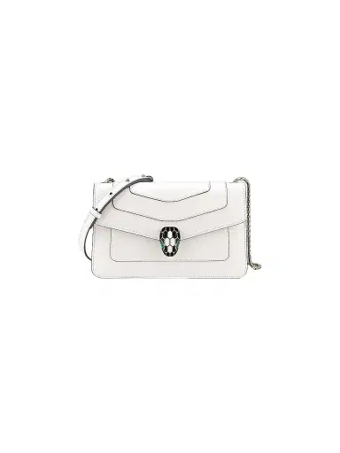 BVLGARI Women's Serpenti Leather Crossbody Bag | Thumbnail 1