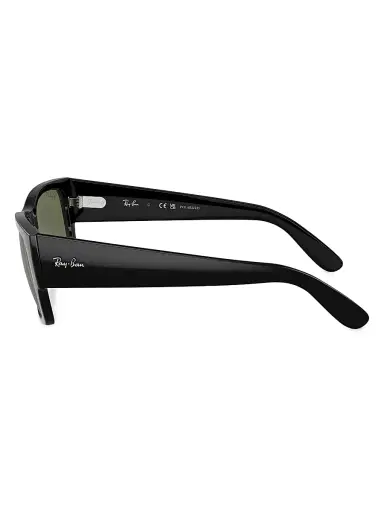 Ray-Ban Women's RB0947S Carlos 56MM Rectangular Sunglasses | Thumbnail 3