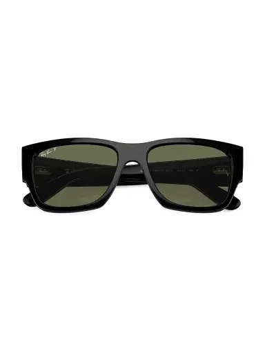 Ray-Ban Women's RB0947S Carlos 56MM Rectangular Sunglasses | Thumbnail 5