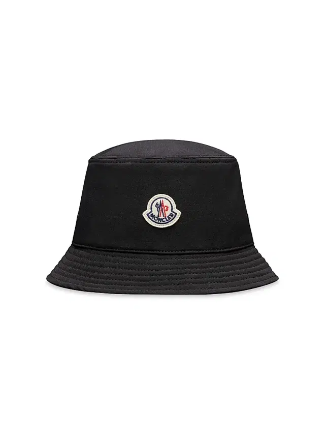 Women's Bucket Hat with Logo Patch - Black Women's Bucket Hat with Logo Patch - Black
