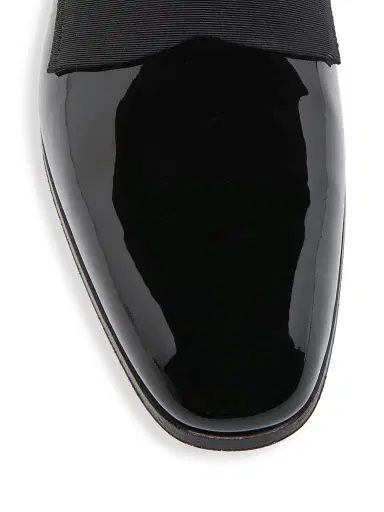 Tom Ford Men's Patent Leather Loafers - Black - Size 10 | Thumbnail 4