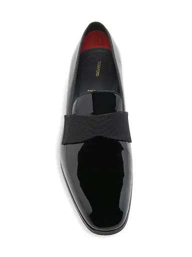 Tom Ford Men's Patent Leather Loafers - Black - Size 10 | Thumbnail 5