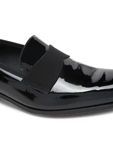 Tom Ford Men's Patent Leather Loafers - Black - Size 10 | Thumbnail 6