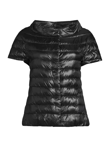 HERNO Women's Iconico Emilia Cap-Sleeve Down Puffer Jacket | Thumbnail 1 HERNO Women's Iconico Emilia Cap-Sleeve Down Puffer Jacket | Thumbnail 1